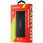 Външна батерия Canyon PB-106 10000 mAh, черна