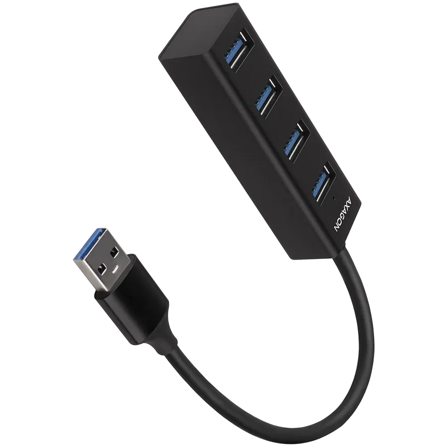 USB хъб Axagon HUE-M1A 4x USB3.2 Gen 1 MINI hub