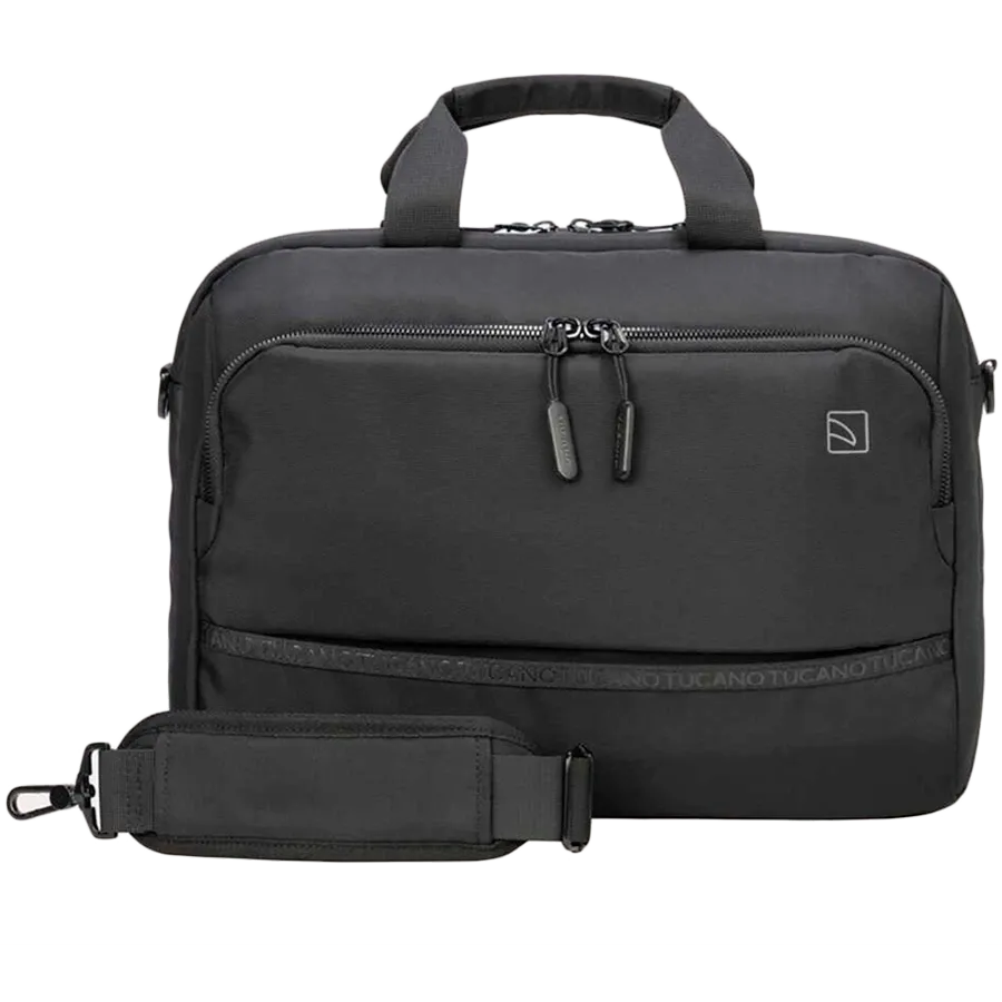 Чанта за лаптоп Tucano Player за MacBook Pro 16/ Laptop 15.6, черна
