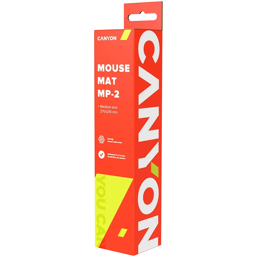 Подложка за мишка Canyon pad MP-2 270x210mm, черна