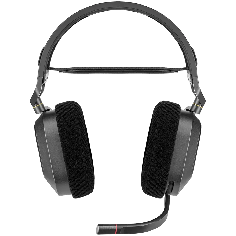 Слушалки Corsair HS80 RGB Wireless, Carbon, EU