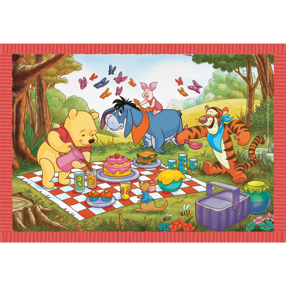 CLEMENTONI 4 в 1 Пъзел Winnie The Pooh