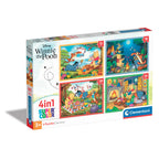CLEMENTONI 4 в 1 Пъзел Winnie The Pooh