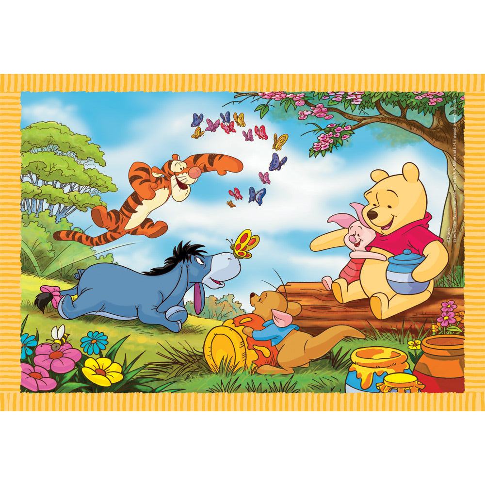 CLEMENTONI 4 в 1 Пъзел Winnie The Pooh