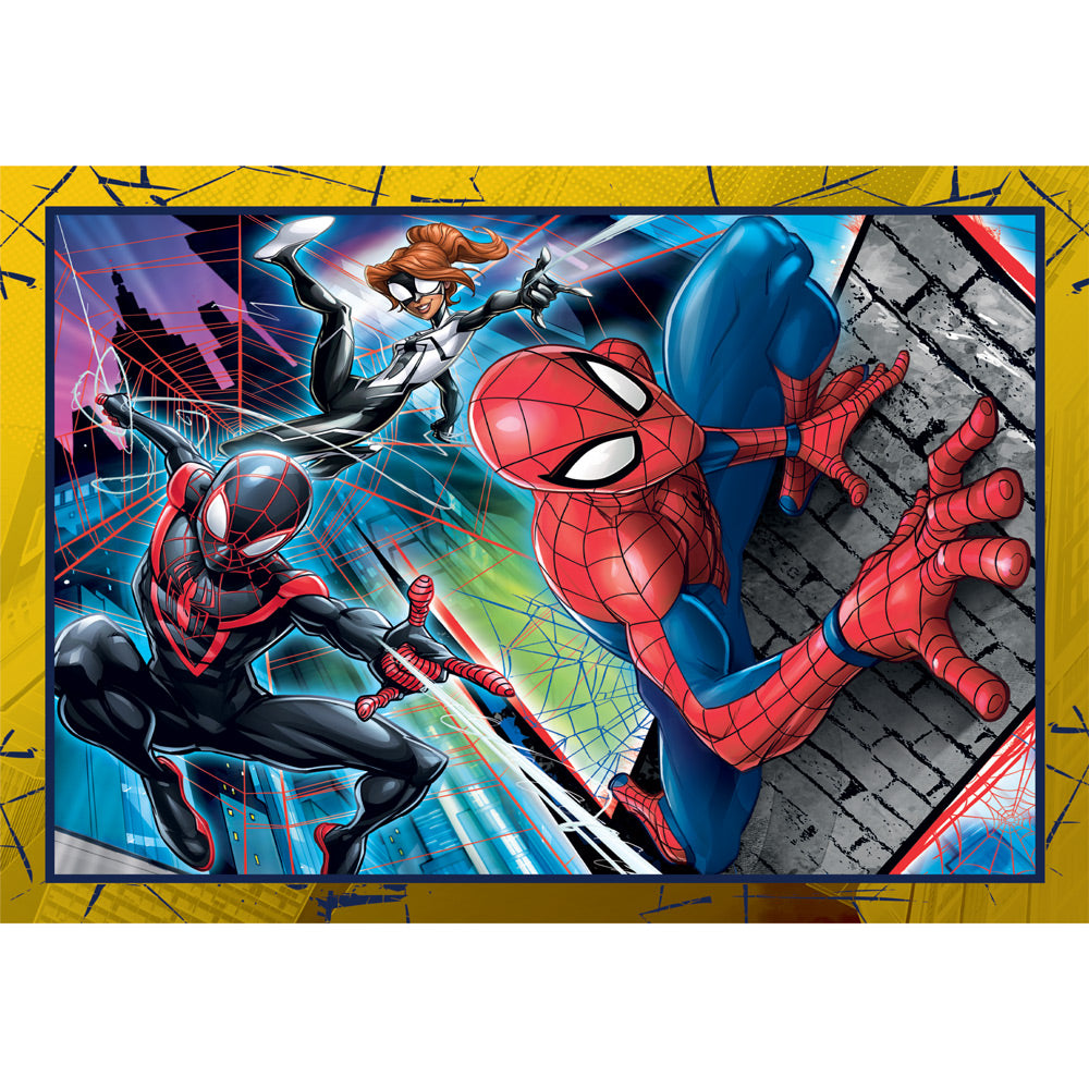 CLEMENTONI 4 в 1 Пъзел Spiderman