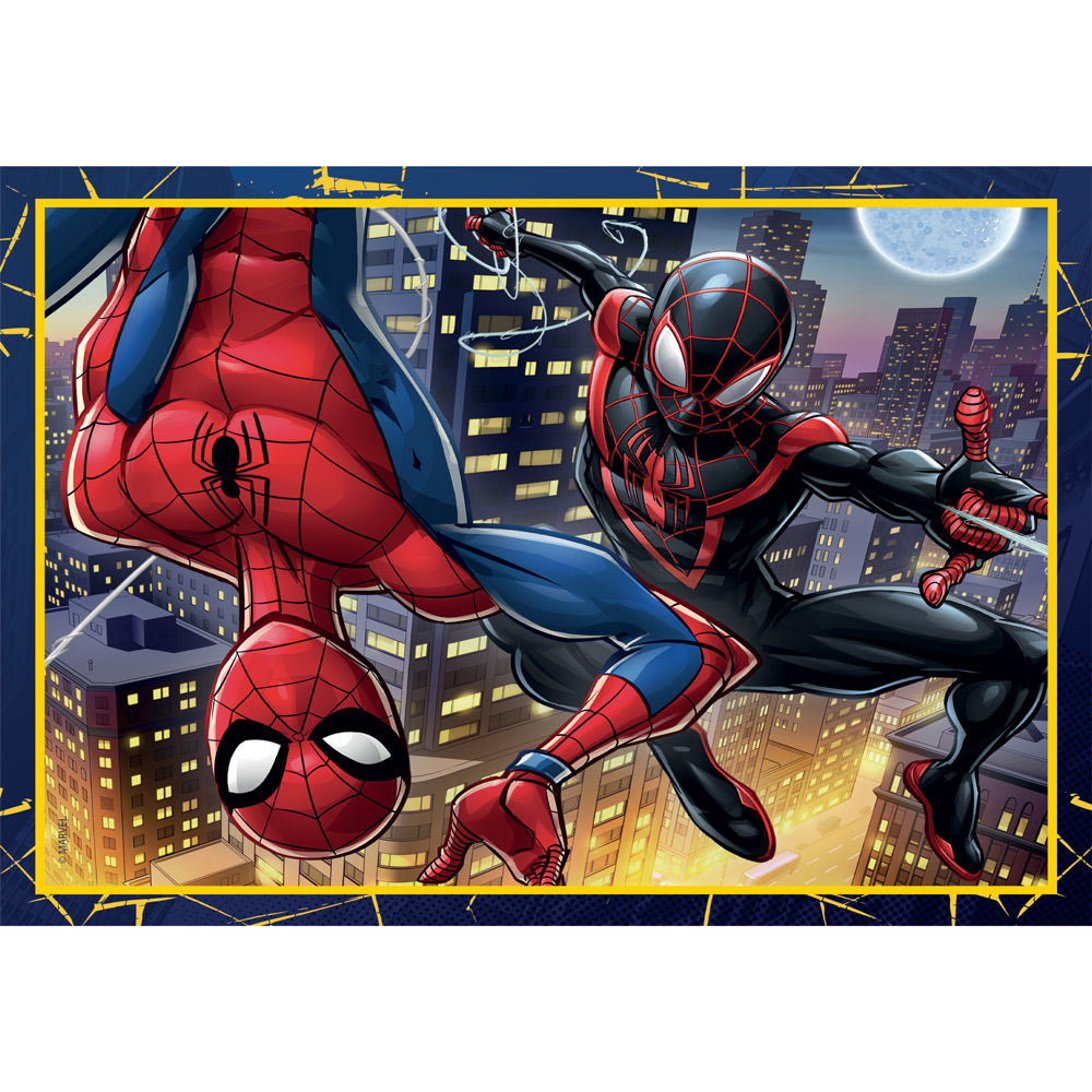 CLEMENTONI 4 в 1 Пъзел Spiderman