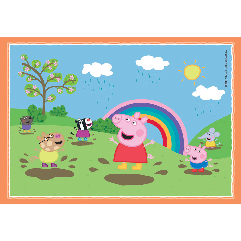 CLEMENTONI 4 в 1 Пъзел Peppa Pig