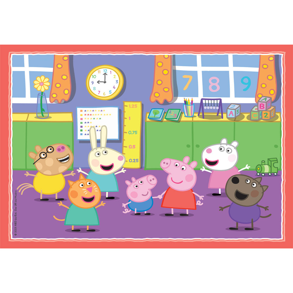 CLEMENTONI 4 в 1 Пъзел Peppa Pig