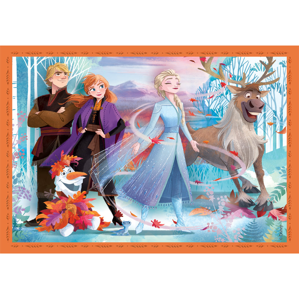 CLEMENTONI 4 в 1 Пъзел Frozen