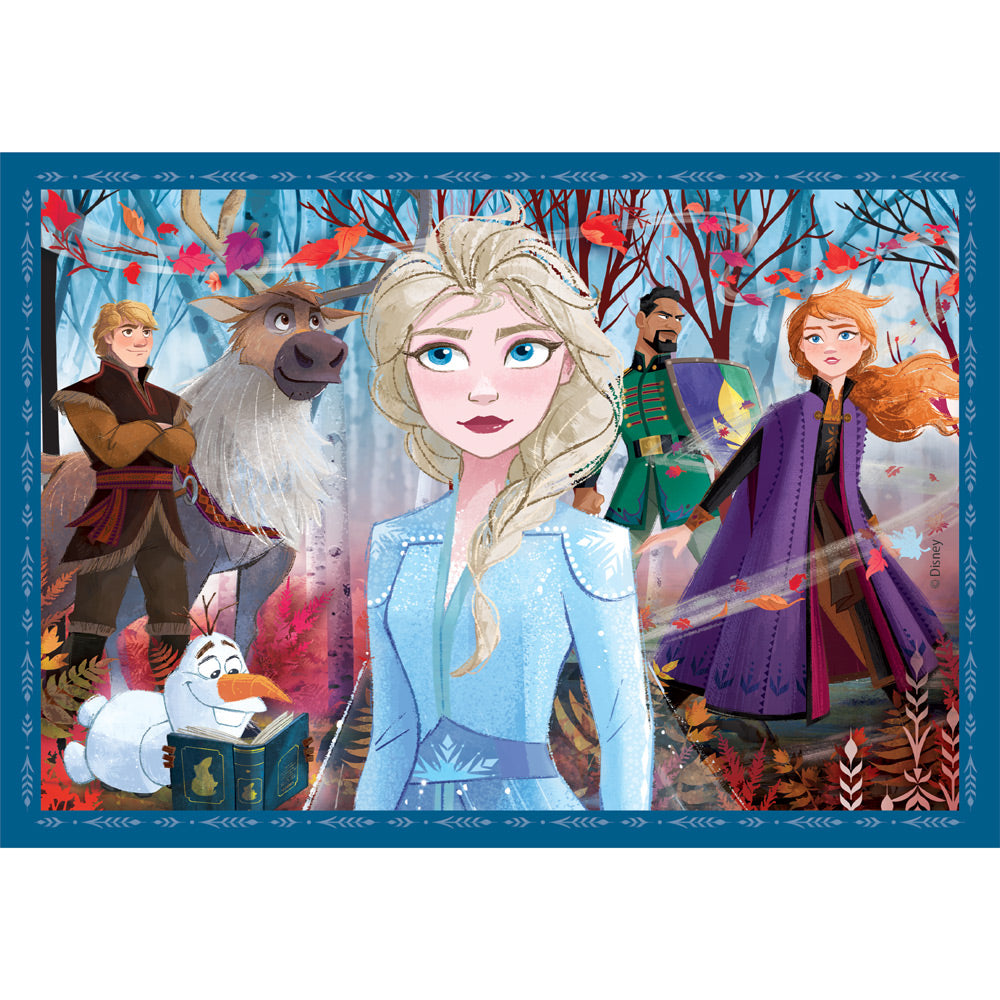 CLEMENTONI 4 в 1 Пъзел Frozen