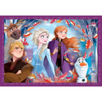 CLEMENTONI 4 в 1 Пъзел Frozen
