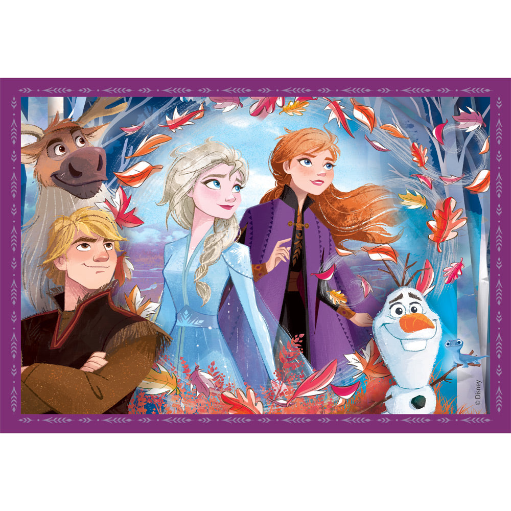 CLEMENTONI 4 в 1 Пъзел Frozen