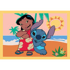 CLEMENTONI 4 в 1 Пъзел Disney Stitch