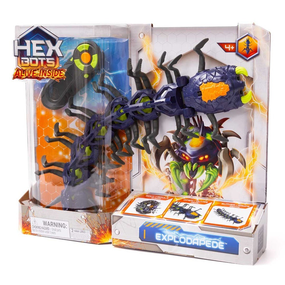 HEX BOTS Робот - Стоножка Radio/C
