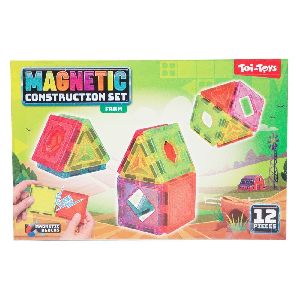 TToys Magnetic Магнитен Конструктор 12ч.