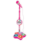 Микрофон на стойка Kid Star розов