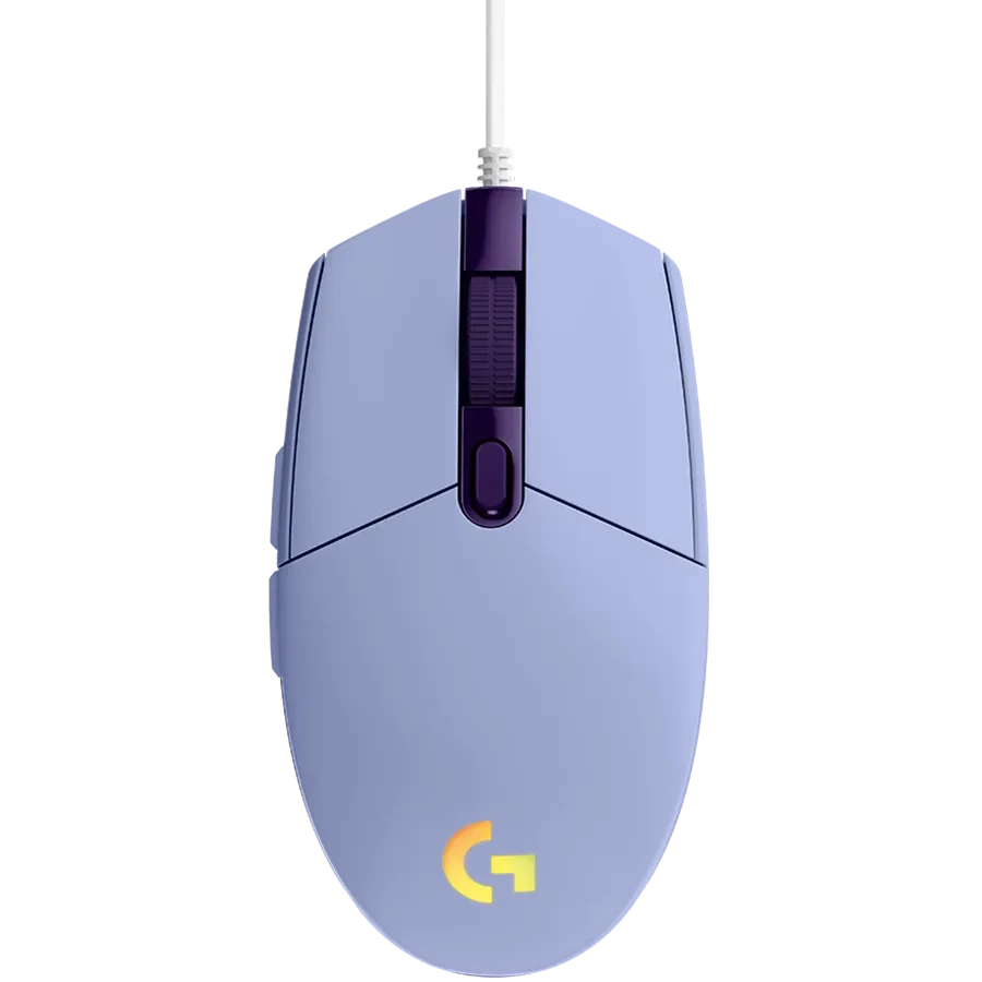 Геймърска мишка Logitech G102 Lightsync Corded