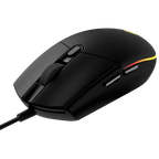 Геймърска мишка Logitech G102 Lightsync Corded, USB, EER, черна