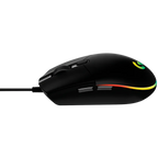 Геймърска мишка Logitech G102 Lightsync Corded, USB, EER, черна