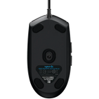 Геймърска мишка Logitech G102 Lightsync Corded, USB, EER, черна