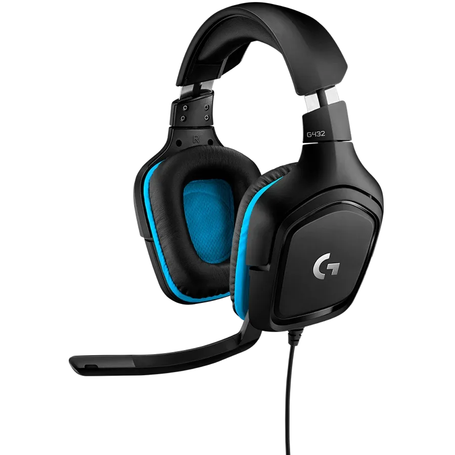 Геймърски слушалки Logitech G432 Wired 7.1