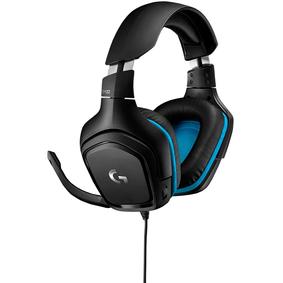 Геймърски слушалки Logitech G432 Wired 7.1