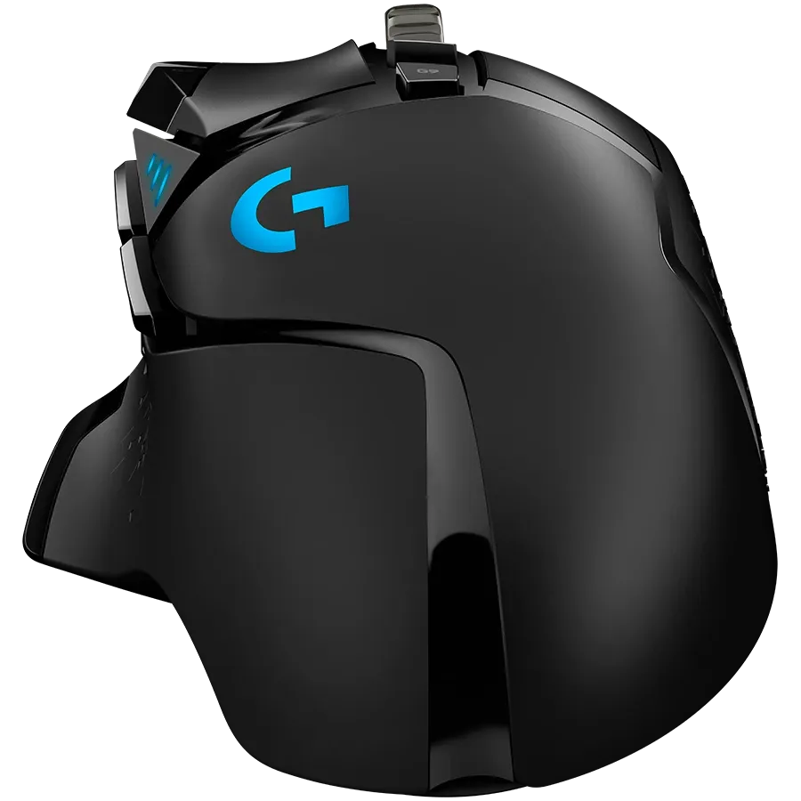 Геймърска мишка Logitech G502 Corded, HERO, USB, EER2, черна