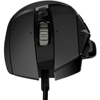 Геймърска мишка Logitech G502 Corded, HERO, USB, EER2, черна