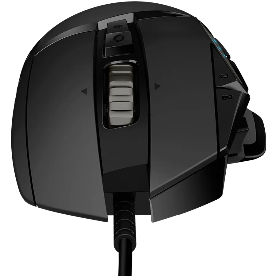 Геймърска мишка Logitech G502 Corded, HERO, USB, EER2, черна