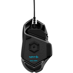 Геймърска мишка Logitech G502 Corded, HERO, USB, EER2, черна