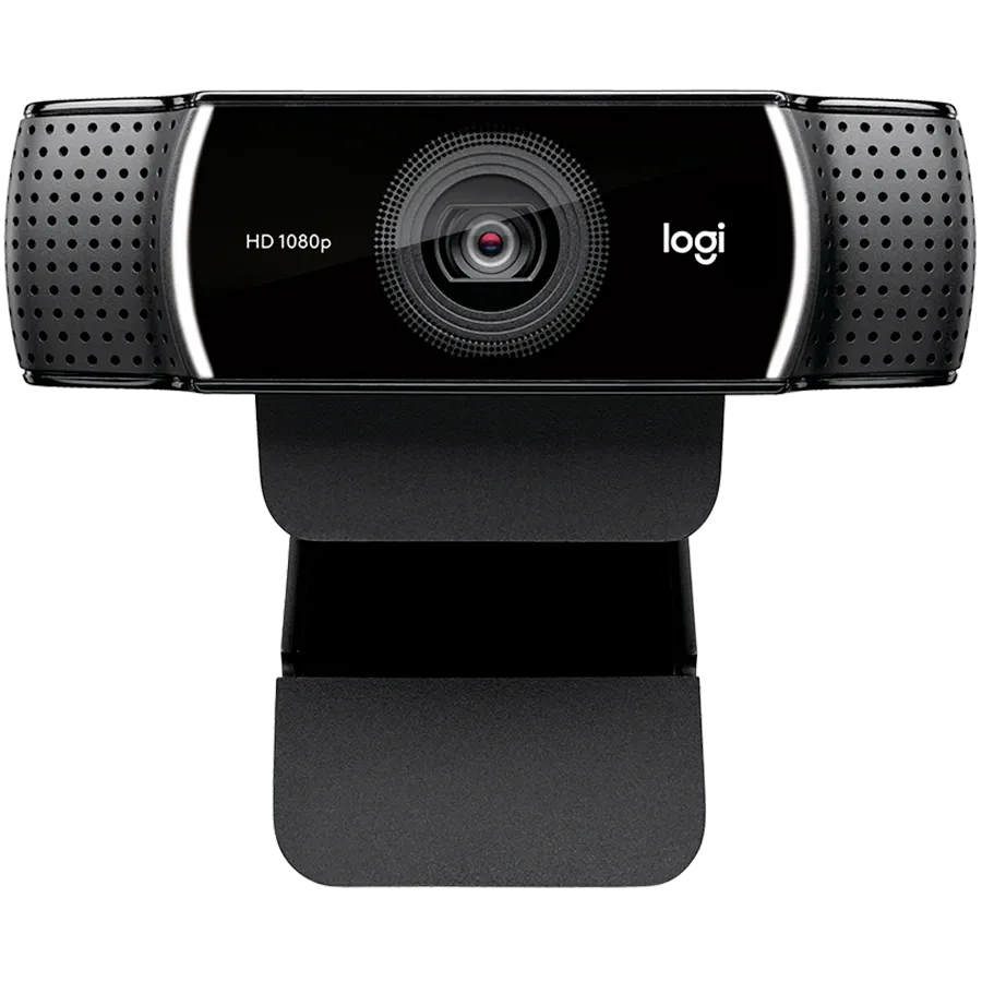 Уеб камера Logitech C922 Pro Stream, Tripod, USB, черна