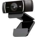 Уеб камера Logitech C922 Pro Stream, Tripod, USB, черна