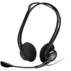 Слушалки Logitech PC960 Corded Stereo BLACK, USB