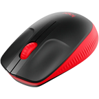 Мишка Logitech M190, червена