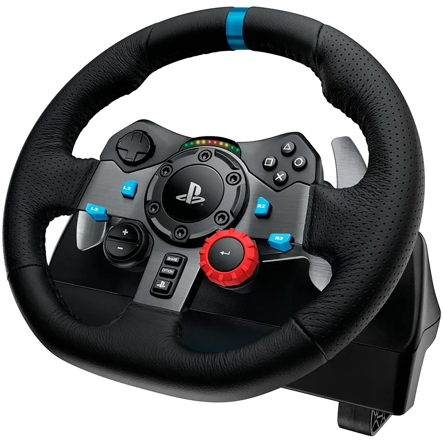 Волан Logitech G29 Driving Force Racing Wheel, PC/PS, USB, черен