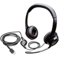 Слушалки Logitech H390 Corded, USB, черни