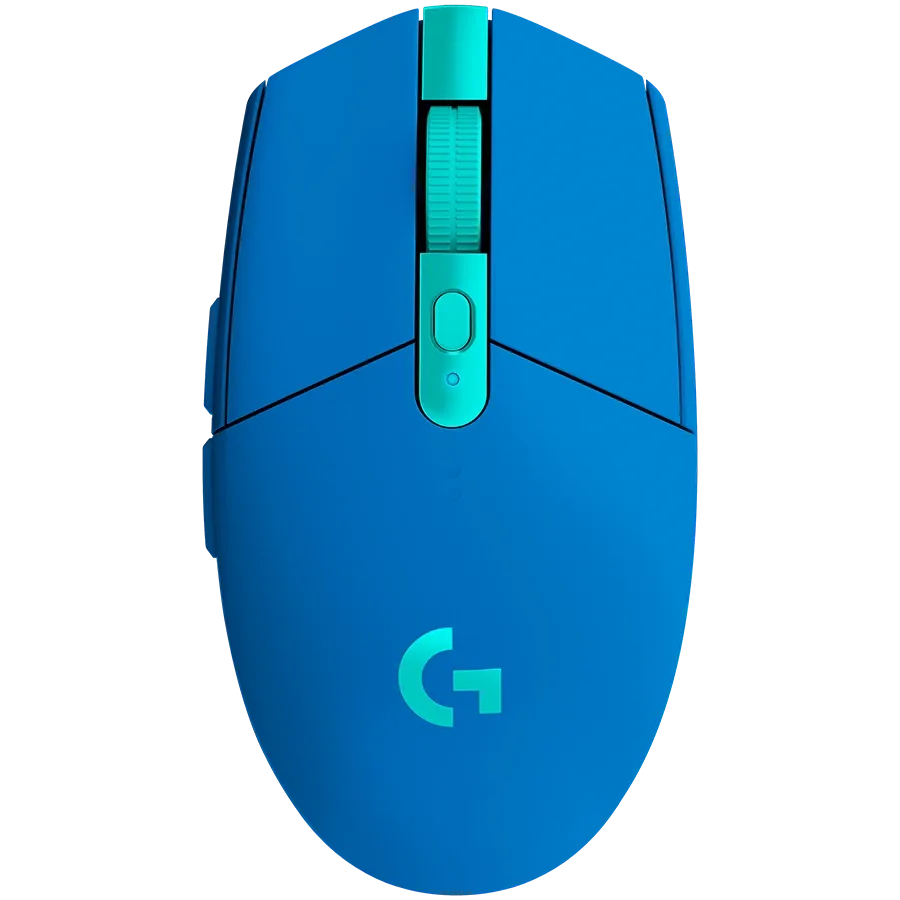 Геймърска мишка Logitech G305 Lightspeed Wireless, EER2, синя
