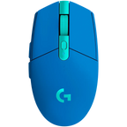 Геймърска мишка Logitech G305 Lightspeed Wireless, EER2, синя