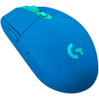 Геймърска мишка Logitech G305 Lightspeed Wireless, EER2, синя