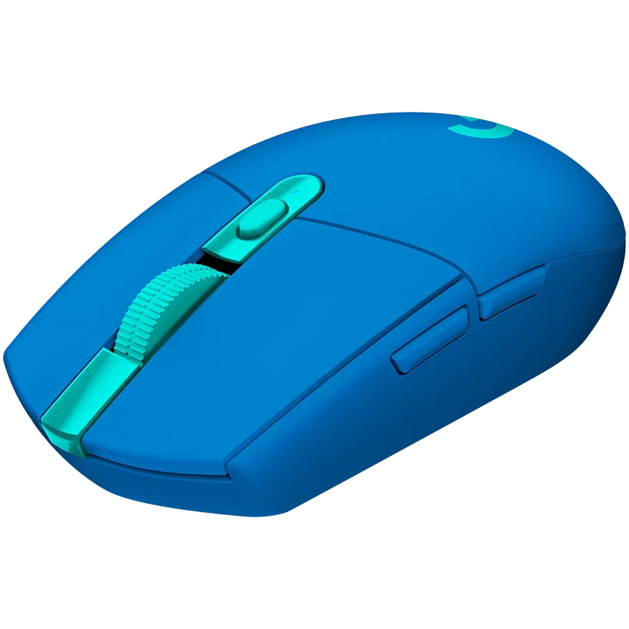 Геймърска мишка Logitech G305 Lightspeed Wireless, EER2, синя
