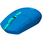 Геймърска мишка Logitech G305 Lightspeed Wireless, EER2, синя