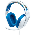 Слушалки Logitech G335 Wired, 3.5 MM, бяли