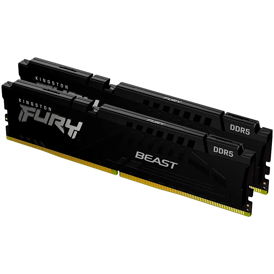 RAM памет Kingston DRAM 32GB 5600MT/s DDR5 CL40 DIMM (Kit of 2) FURY Beast