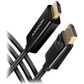 Кабел Axagon RVD-HI14C2 DisplayPort > HDMI 1.4 cable 1.8m 4K/30Hz