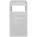 USB флаш памет Kingston 64GB DataTraveler Micro 200MB/s Metal USB 3.2 Gen 1