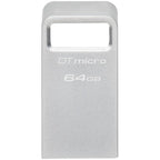 USB флаш памет Kingston 64GB DataTraveler Micro 200MB/s Metal USB 3.2 Gen 1