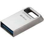 USB флаш памет Kingston 64GB DataTraveler Micro 200MB/s Metal USB 3.2 Gen 1