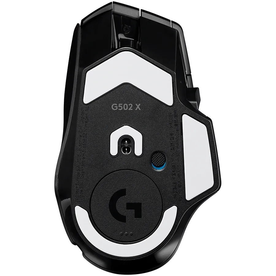 Геймърска мишка Logitech G502 X PLUS, BLACK/PREMIUM, 2.4GHZ, EER2, #933