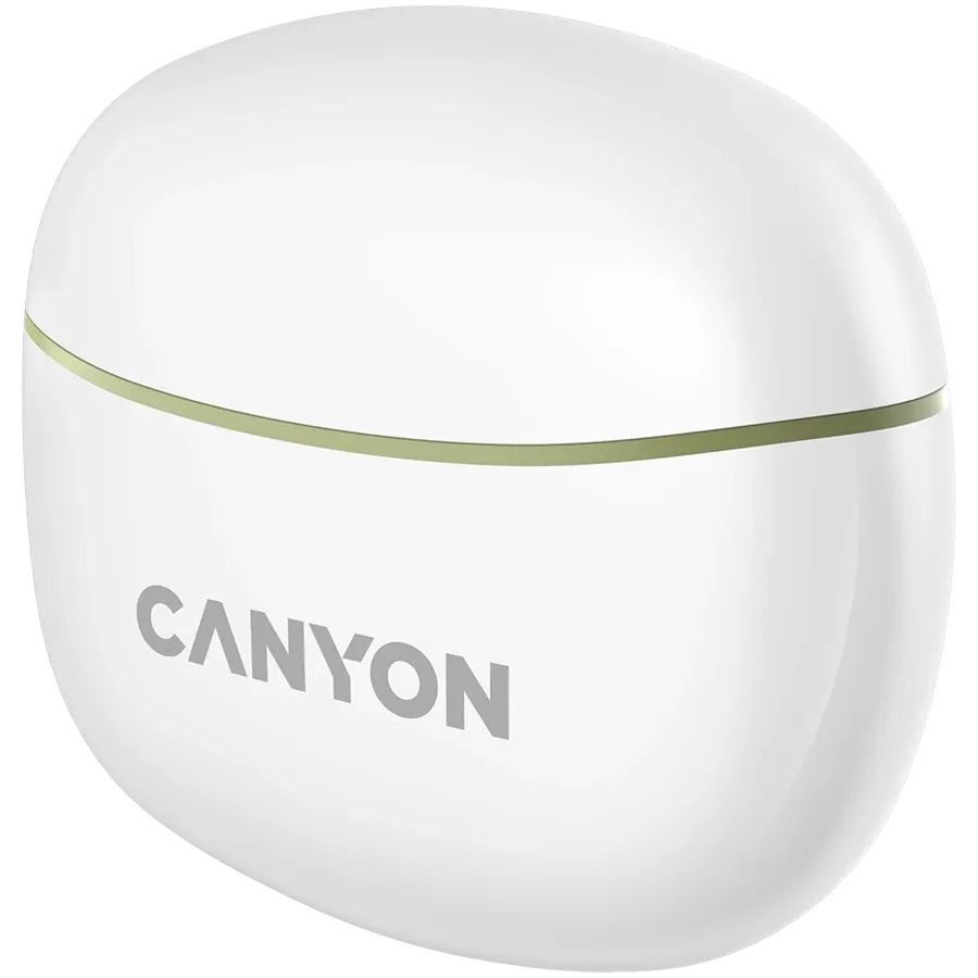 Безжични слушалки Canyon TWS-5, зелени