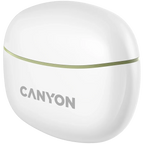 Безжични слушалки Canyon TWS-5, зелени